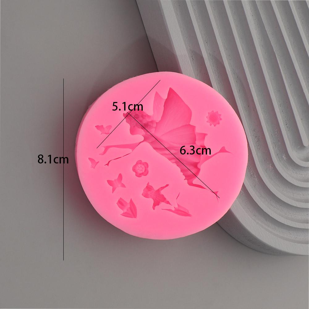 Girl Silicone Candy Chocolate Baking Cupcake Mold Fondant Cake Decorating Tools Bakeware