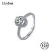 Классическое кольцо Lindon с медным цирконием, женские ювелирные изделия, свадебный подарок для вечеринки