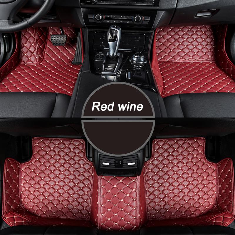 Коврики CUWEUSANG CustomCar для BMW X1 X2 E84 F48 F39, аксессуары для ног