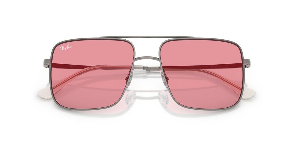 Ray-Ban Солнцезащитные очки Ari RB3758 004/84 54 - Оружейный металл / Розовый