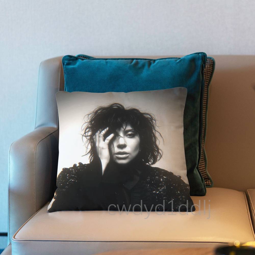 LLady Gaga MMayhem Pillow Case Cover Square Sofa With For Pattern Comfortable Cushion suitable Of Room