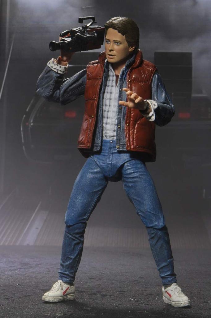 NECA Назад в будущее Ultimate 7-дюймовая фигурка Марти НАЗАД В БУДУЩЕЕ Ultimate фигурка МАРТИ МАКФЛАЙ Товары из фильма BTTF Марти Майкл Фокс