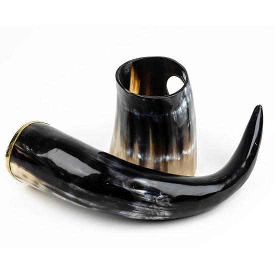 Authentic Buffalo Horn Mug, Beer Mug, Bar, Groomsmen Gift, Groomsman, Best Man, Game of Thrones, Gifts For Men, Viking Tankard