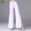 Женские свободные драпированные модальные брюки широкие от бедра для танцев и йоги 2025