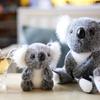 Plush Koala Bear Simulation Stuffed Animal Doll Toy Soft Koala Plushie for Kids Teens Adults Collectors Birthday Gifts