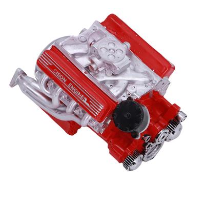 Смола для сборки двигателя V8 Модель двигателя автомобиля V8 Настольный дисплей Украшение для дома Подросткам Взрослым