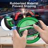 Рулевое колесо LinYuvo для контроллера Switch Joycon, рулевое колесо Switch Racing, ручка для вождения Mario Kart 8 Deluxe, 2 комплекта колес