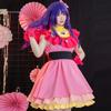 Оши Но Ко Ай Хосино Косплей Костюм Парик Оши Но Ко Косплей Лолита Платье + Головной Убор + Ремень Аниме Хосино Ай Хэллоуин Ролевые Игры Парик Для Милой Девушки Женщины