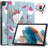 Tablet Case Funda For Samsung Galaxy Tab A9 Case 8'' 2023 Tri-Folding Flip Magnetic Stand Protective Shell For Galaxy Tab A9 2023 Cover Kids
