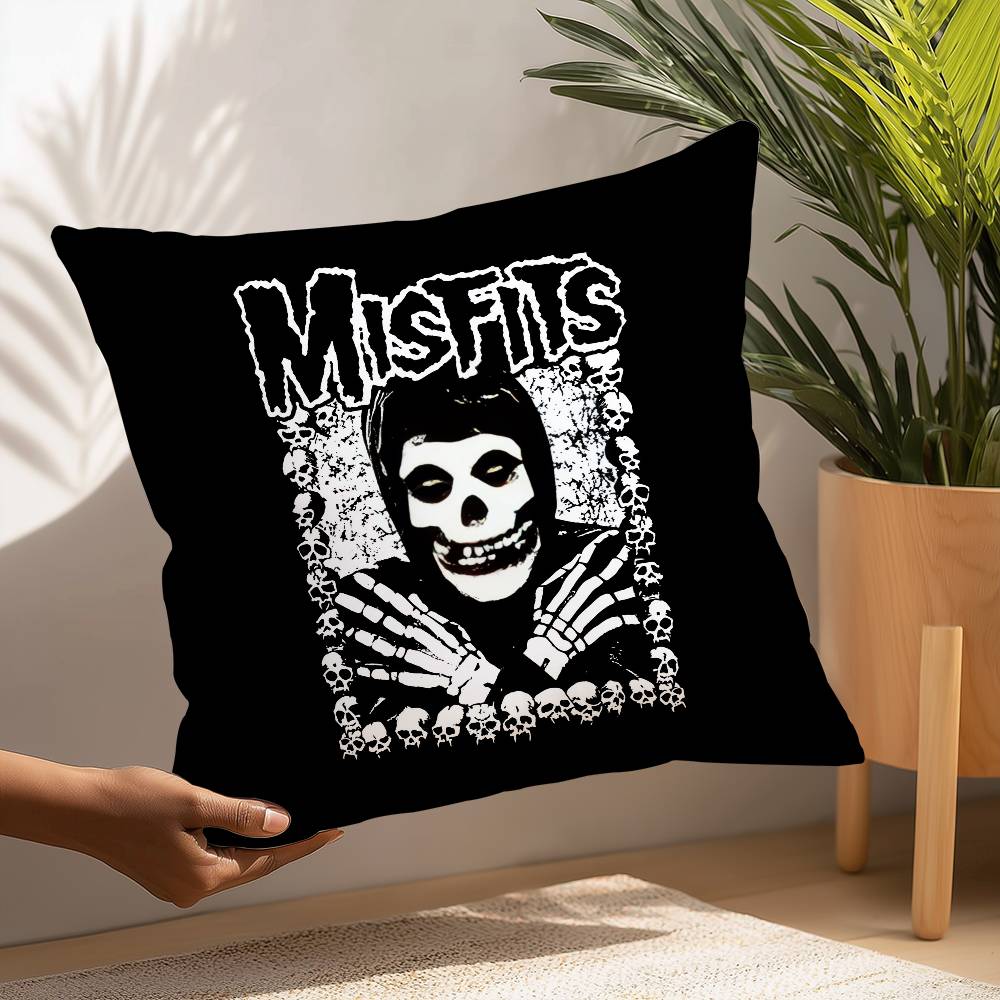 M-Misfits Триллер Классическая Наволочка Плюшевая Ткань Мягкая Наволочка Двусторонняя Печать Чехол для Подушки Бытовые Подарки