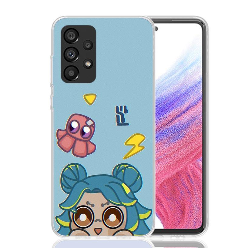 Game Valorant Cute Phone Case For Samsung Galaxy A13 A14 A15 A16 A17 A53 A54 A55 A56 A33 A34 A35 A36 A23 A24 A25 A26 A05S A04S