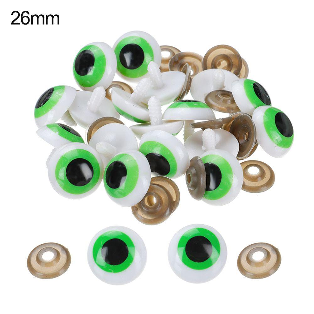 12мм~30мм Безопасные Аксессуары для Игрушек Животных Пластиковые Глаза Кукольные Глаза Рукоделие Лягушачьи Глаза Глазное Яблоко