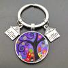 Artistic Glass Keychains