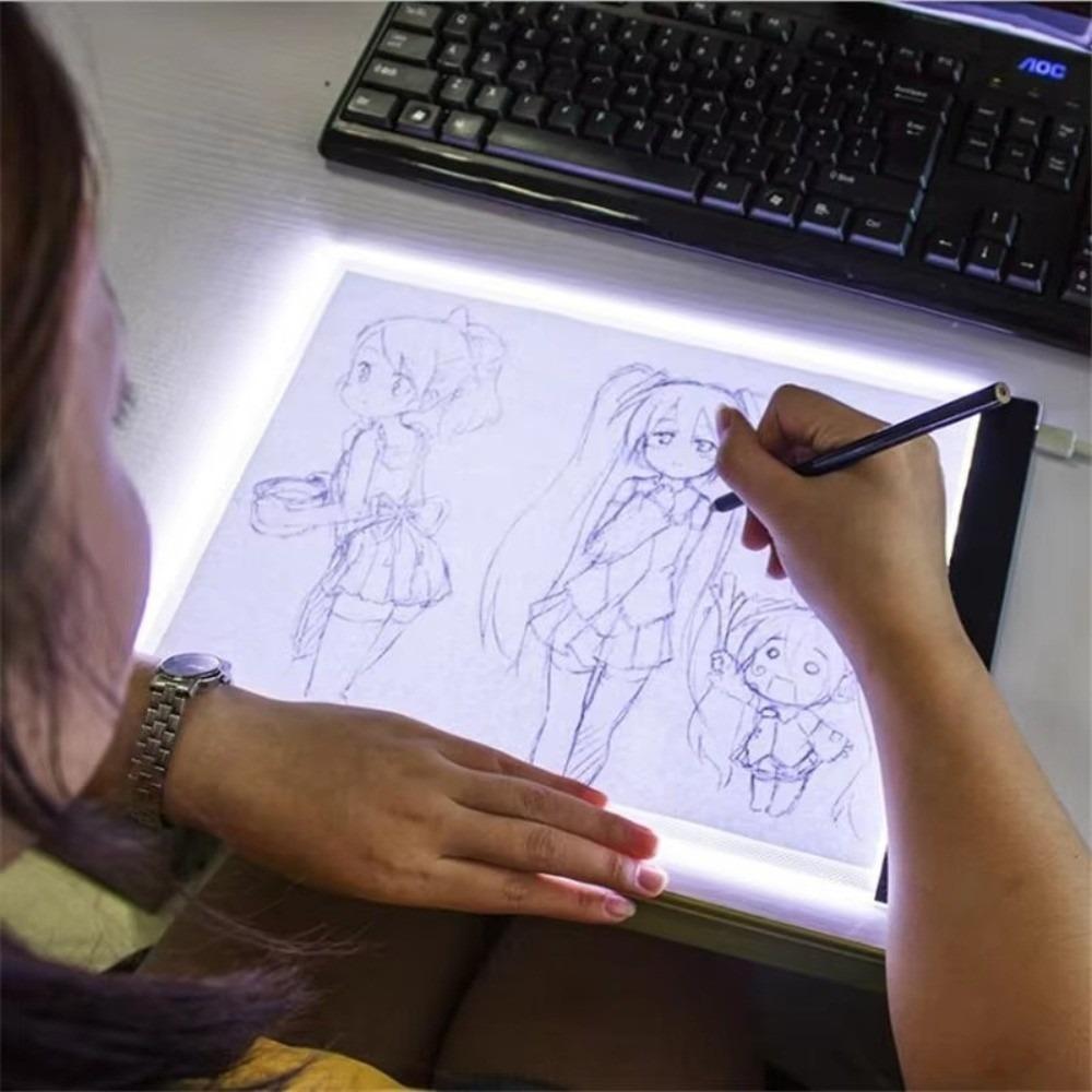 Brightness Adjustable Painting Pad Eye Protection Led Drawing Copy Board Children Painting