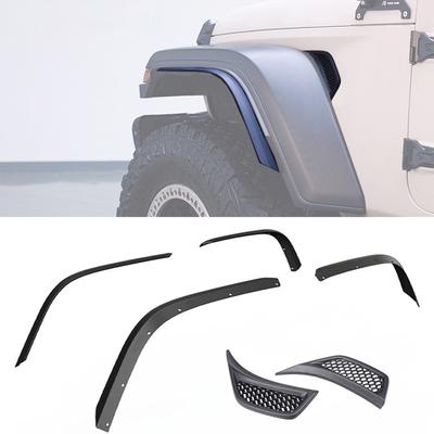 Для Jeep Wrangler JL 2018-2024+ оригинальные расширители крыла, брызговики, комплект отделки для колесных арок и вентиляционных отверстий