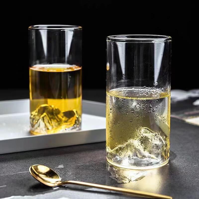 Iceberg Mountain View Glass Cup