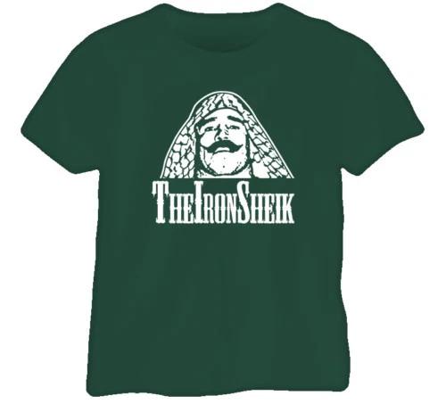 The Iron Sheik Wrestling Legend Cool 80s Retro T Shirt