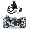 Для Kawasaki ZXR400/ZZR400/ZZR600 Замок зажигания Стартер Замок