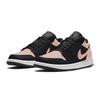 Jordan Air Jordan 1 Нескользящие Устойчивые к истиранию Низкие Скейтбордические кроссовки Унисекс Черный 553558-132(Команда963-)
