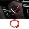 For BMW X3 G01 X4 2018- Red Aluminum Ignition Switch Start Button Ring Trim