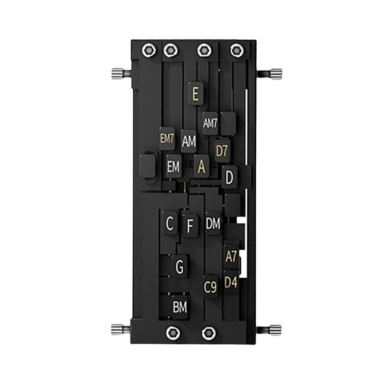 Инструмент для обучения аккордам на гитаре Вспомогательное средство для обучения аккордам Гитарное пособие Тренажер по аккордам Система обучения аккордам Аксессуары для гитары Тренажер по аккордам