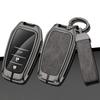 Кожаный чехол-оболочка для автомобильного ключа Toyota Yaris Cross Hilux Innova Fortuner Camry Land Cruiser 200 300 Prado Crown Tlk 200