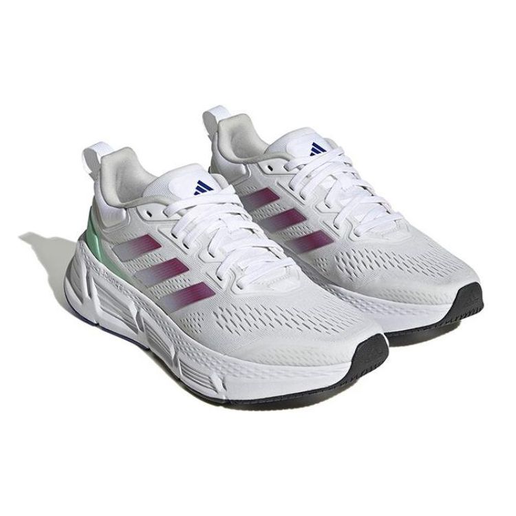 Adidas Questar White Lucid Fuchsia Женские кроссовки Cloud-White Silver-Dawn HP2431