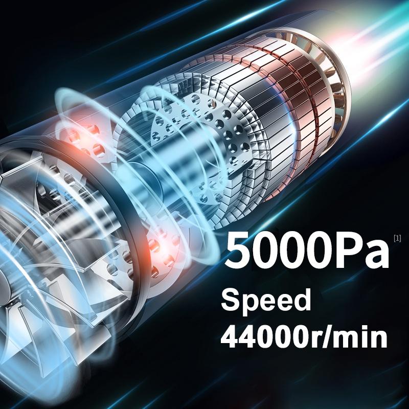 2024 Новый автомобильный пылесос 4000Pa беспроводной пылесос для уборки дома в автомобиле портативный ручной автоматический пылесос бытовая техника