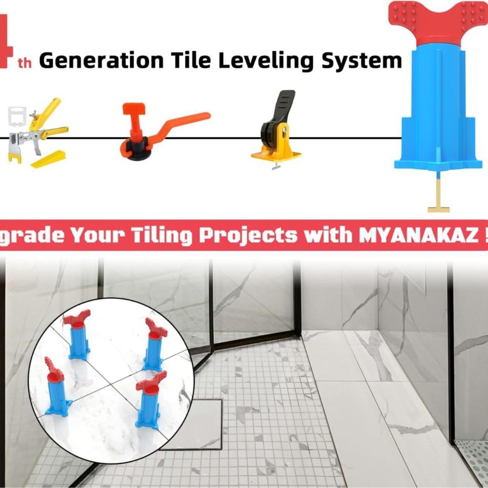 Multifunctional Tile Leveling System Kit PP Tile Leveler Adjuster New Tile Lifting Tool  Building