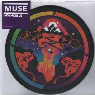 7-дюймовая пластинка MUSE - Непобедимый HEL3005 Warner Bros. Re 2007 UK Рок Б/У