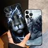 Чехол для Apple iPhone 17 Pro Max 14 16 XR XS MAX 12 15 Pro 7 8 11 13 Air Funda Чехол для телефона Крутой Лев Собака