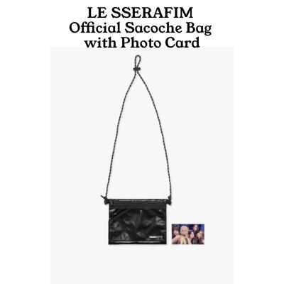 Официальная сумка-кроссбоди LE SSERAFIM с фотокарточкой