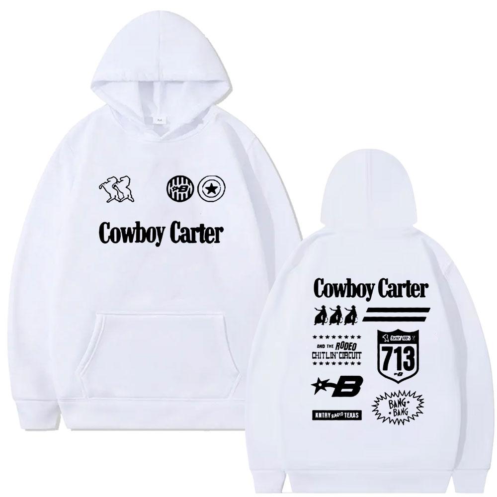Худи Beyonce Cowboy Carter Tour Подарок для фанатов Мужской Женский Модный Оверсайз Худи С капюшоном Спортивный костюм Мужской Винтажный Повседневный Худи