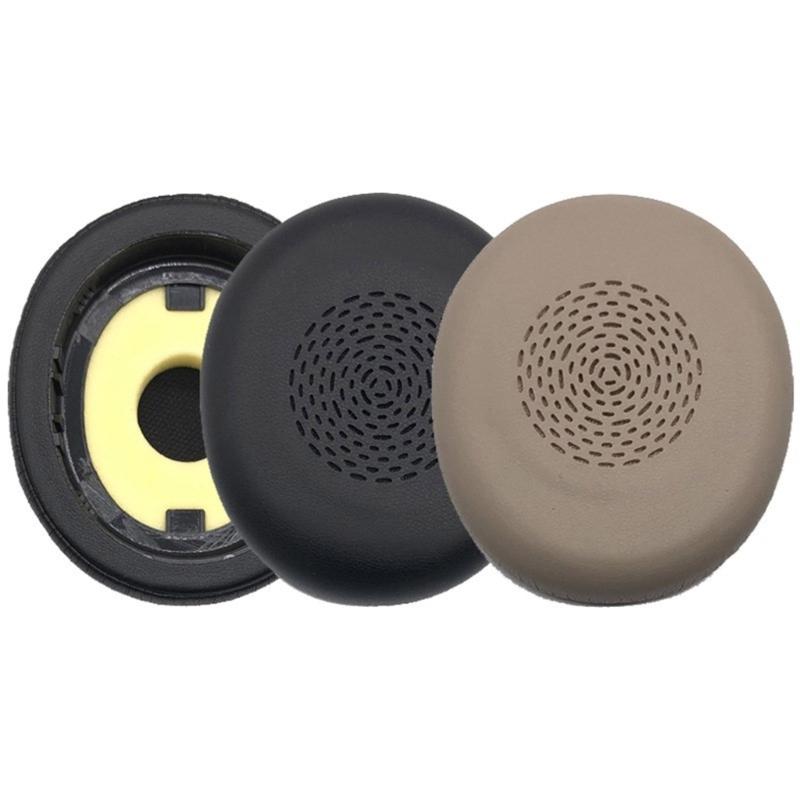 Replacement Protein Leather Earpads Ear Pad for Evolve2 75 Headphones Ear Cushions Earmuffs Ear Cover