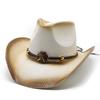 Расписанная краской ковбойская соломенная шляпа, персонализированная характерная шляпа, ручной работы шляпа западного ковбоя, этническая шляпа от солнца