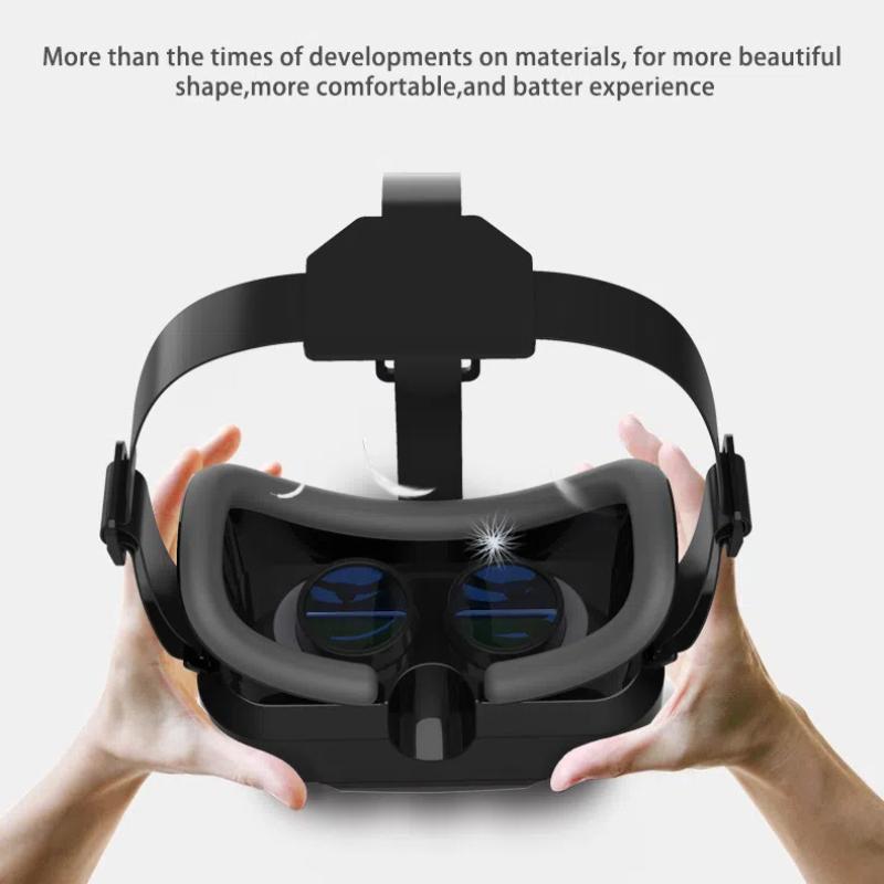 3D VR Игровые Очки, Панорамный VR Бокс для Ношения на Голове, для Смартфонов 4,7-7,0 Дюймов