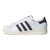 adidas Оригинальные кроссовки Superstar с низким верхом, унисекс, белые/синие, GX5187