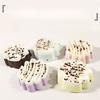 Мягкий Эластичный Крем-Тарт Торт Сквиши Медленное Восстановление Пищевая Игрушка Для Рук Для Ежедневного Снятия Стресса И Напряжения
