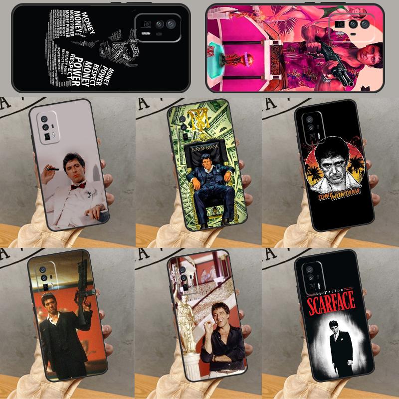 Чехол Scarface Tony Montana для Xiaomi 14 Ultra 15 13 11T 12T 13T 14T Pro POCO X3 X5 X6 X7 Pro M6 F5 F6 Pro