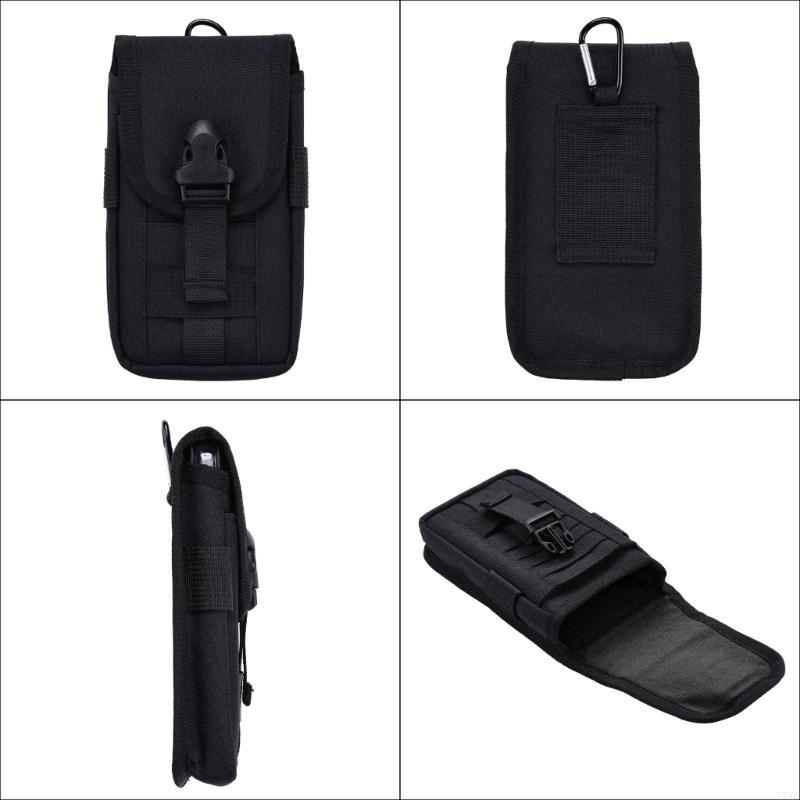 X7XC Waist Bag Phone Belt Bag Tacticals Case Molles Bag Tacticals Waist Fanny Pack for Backpacks Belt