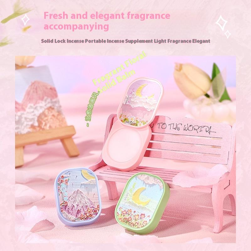 Fragrant Flower Season Solid Balm Kit Solid Body Balm Kit Portable Perfume