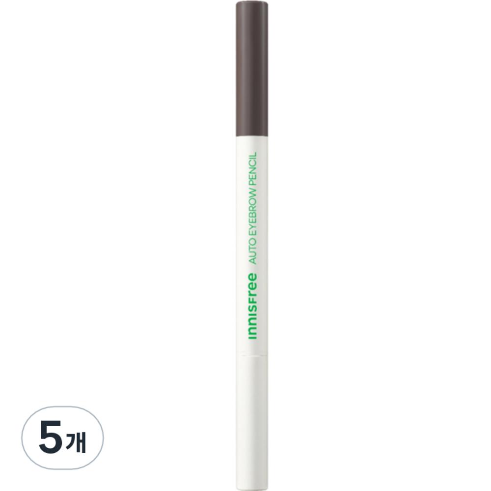 Innisfree Плоский карандаш для бровей 0,3 г, нет. 4 Dawn Dew Ash Brown, 5 шт.