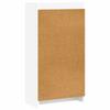 Bookshelf White 59 x 30 x 111 cm Engineered Wood