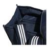adidas Джинсовый вид Логотип Мода Переработанный нейлон Сумка-тоут Женские сумки-тоуты Темно-синий JF4649
