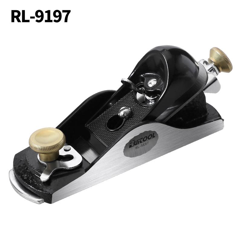 Hand Planer 6.38'' Adjustable Block Plane with 1-5/8 Inch Wide T10 Blade Flat Bottom Trimming Planer for Woodworking Trimming