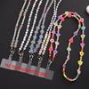 Acrylic Phone Lanyard Anti Drop Phone Anti-lost Rope Luxury Phone Case Keychain Phone Accessories