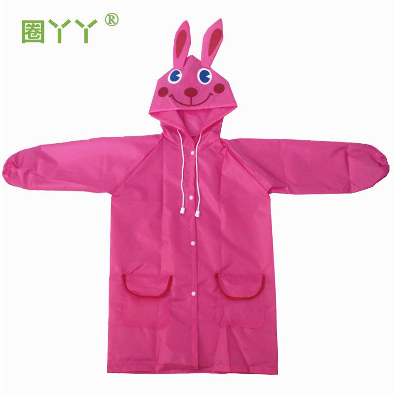 Creative Animal-shaped Children's Raincoats Cute Cartoon Student Poncho Baby Raincoat Fashion Simplicity Household Rain Gear New