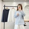 Women S Plus Size Long Sleeve Loose Fit Basic T Shirt For Early Autumn