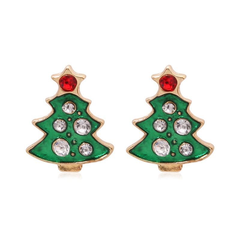 1 Pair of Ladies' Christmas Earrings, Christmas Gift for Everyday Wear, Christmas-themed Jewellery, Ladies' Accessories