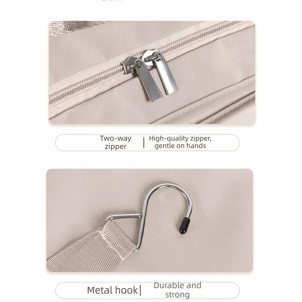 Multi Layered Hanging Clothes Storage Bag Foldable Clothing Organizer  Wardrobe Organization